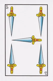 5 de espadas